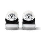 LV Trainer Sneaker Black White