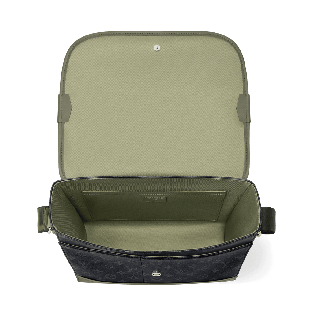 Men's Courrier Messenger Bag Khaki