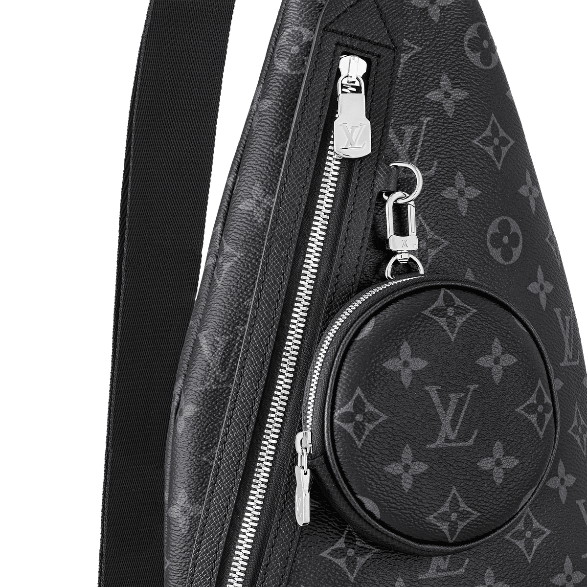 Men's Duo Slingbag Monogram Black