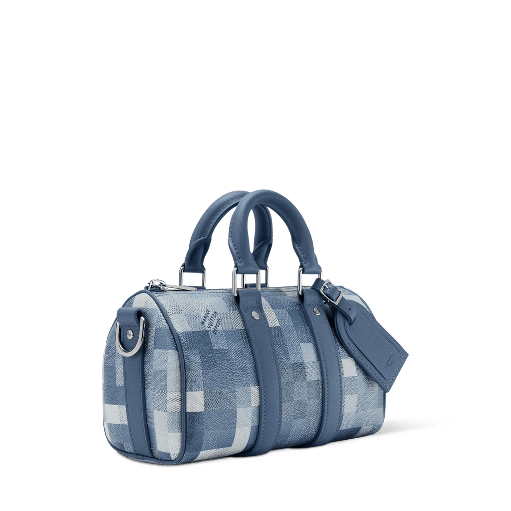 Men's Keepall 25 Bandoulière Mini Bag Indigo