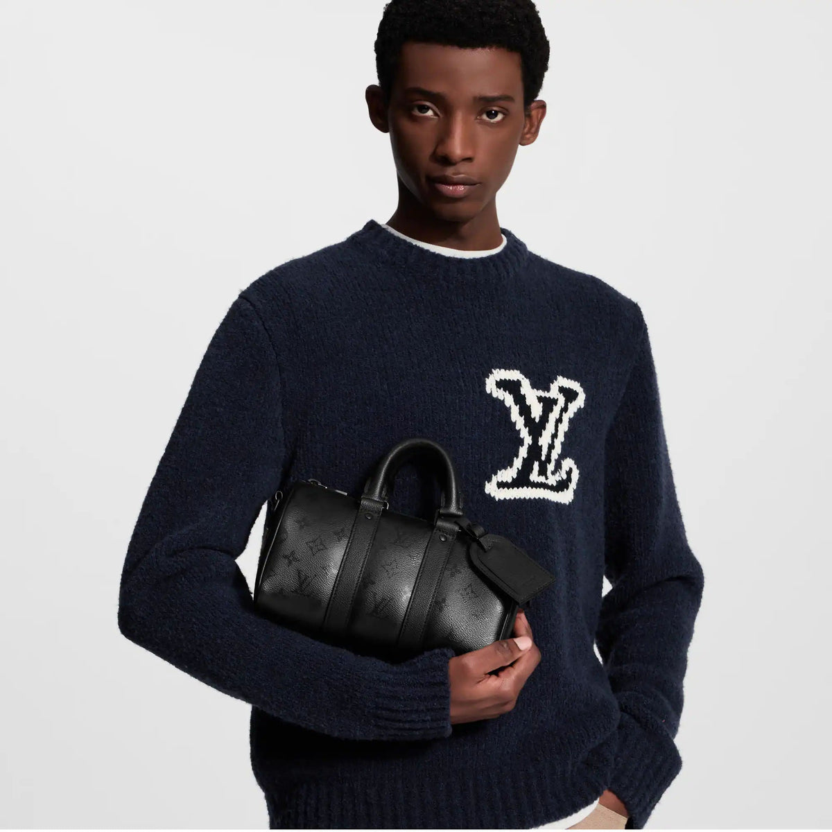 Men's Keepall 25 Bandoulière Bag Black