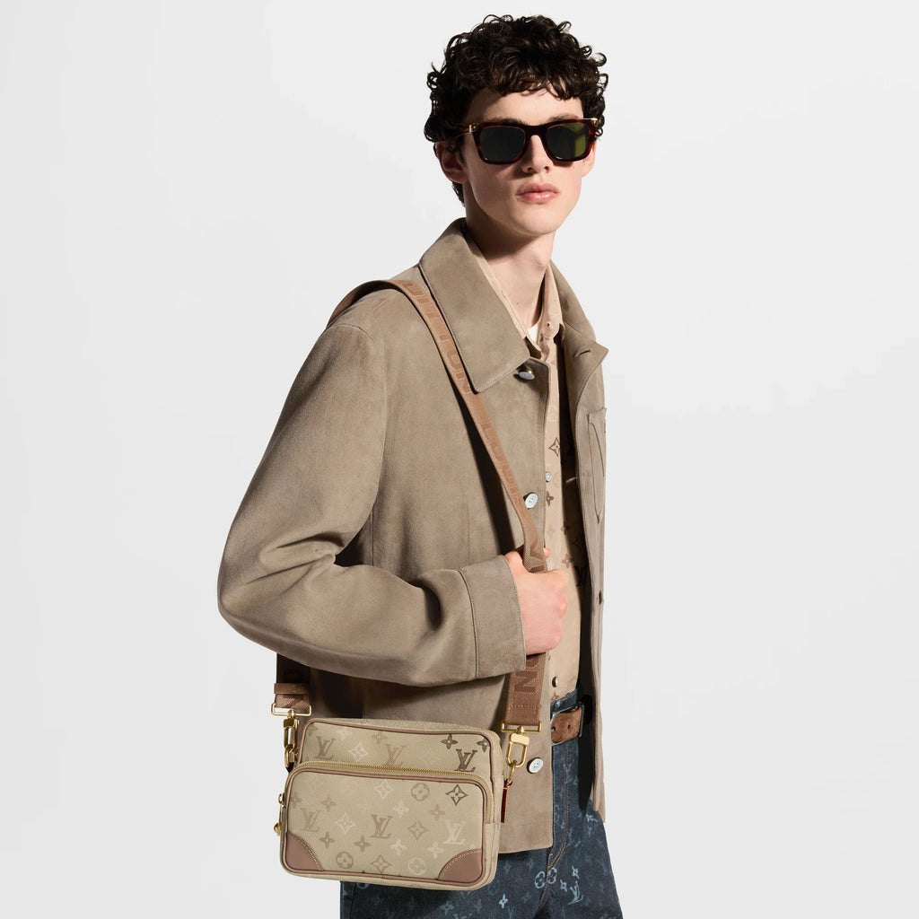 Men's Nil Messenger Bag Sand