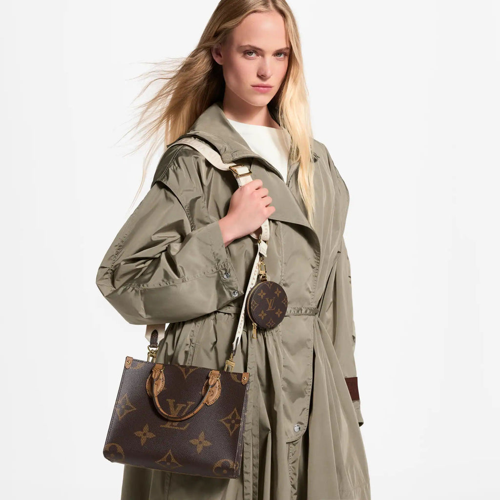 Women's OnTheGo PM Monogram Canvas Tote M46373