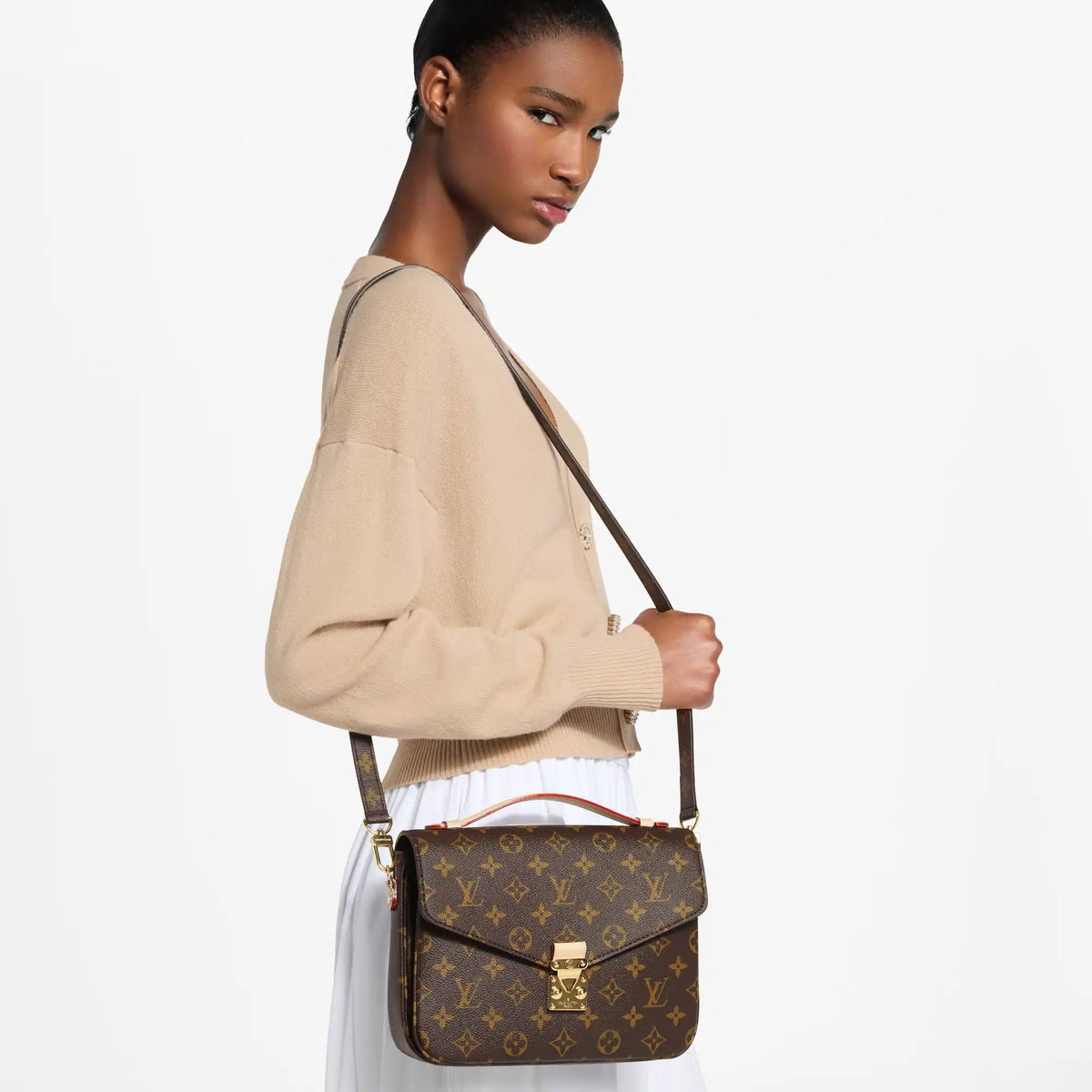 Women's Pochette Métis Monogram Coated Canvas Crossbody Bag M44875