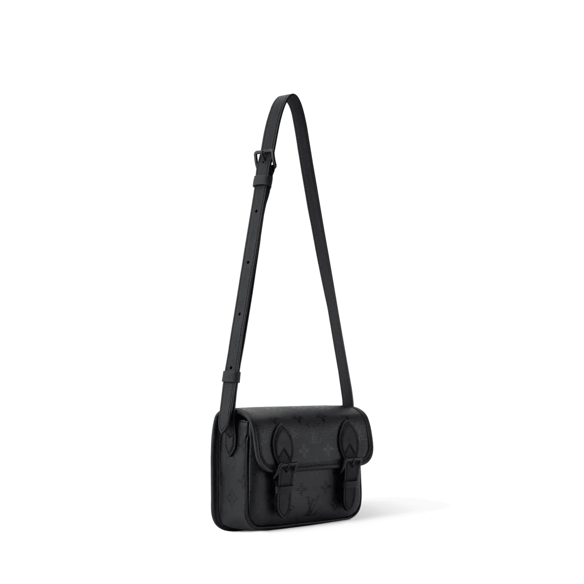 Men's Satchel Wearable Wallet Monogram Midnight