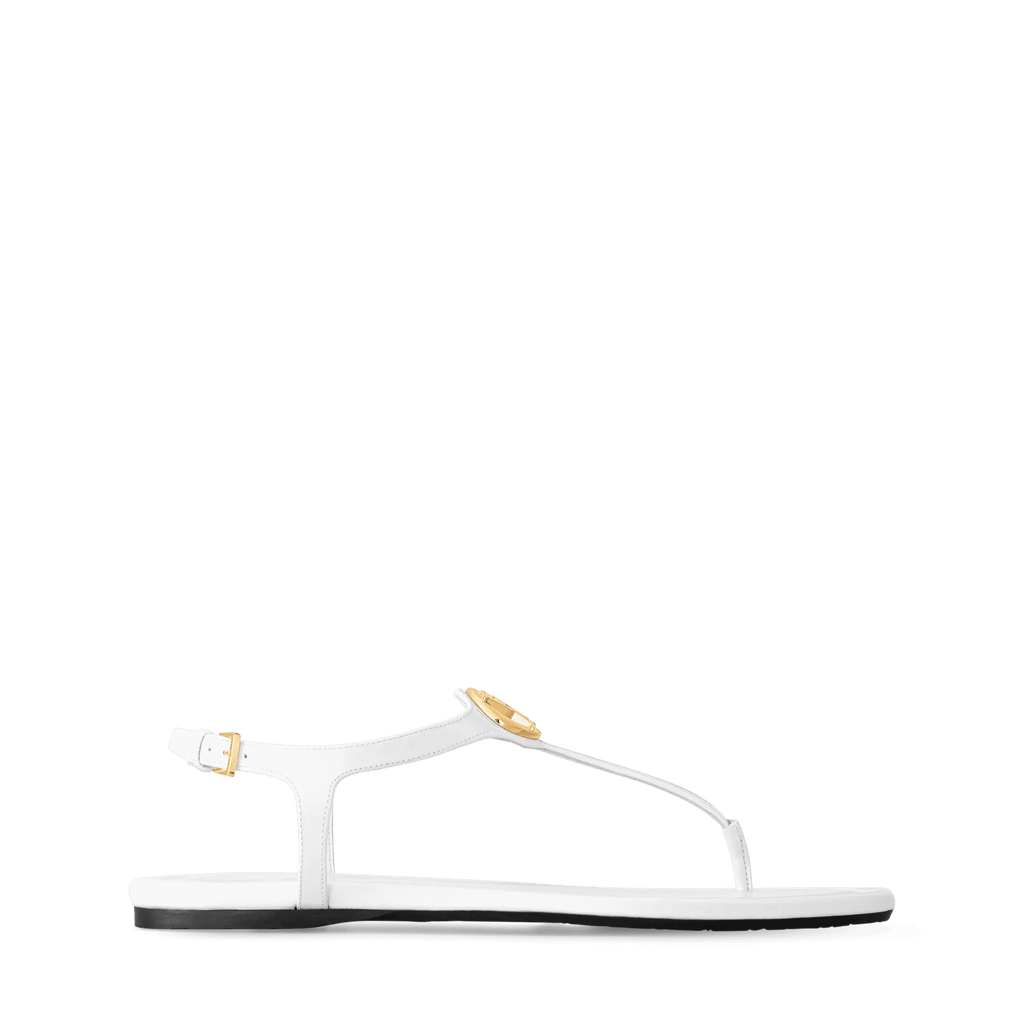 Women's Sunkiss Flat Sandal Patent Calf Leather 1AHKTB