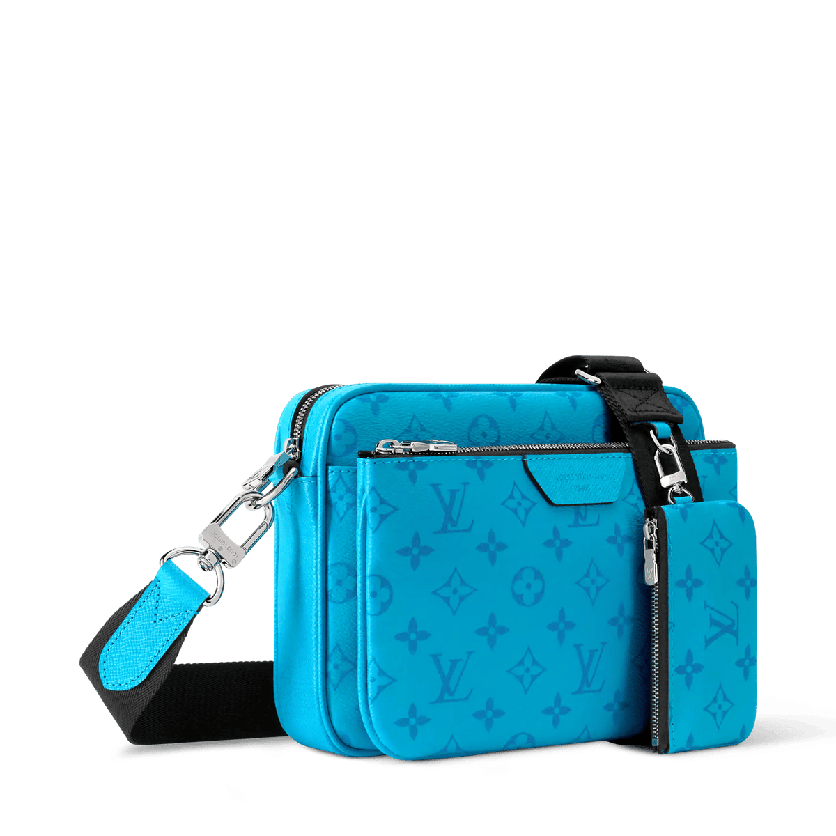 Men's Trio Messenger Bag Monogram Taigarama