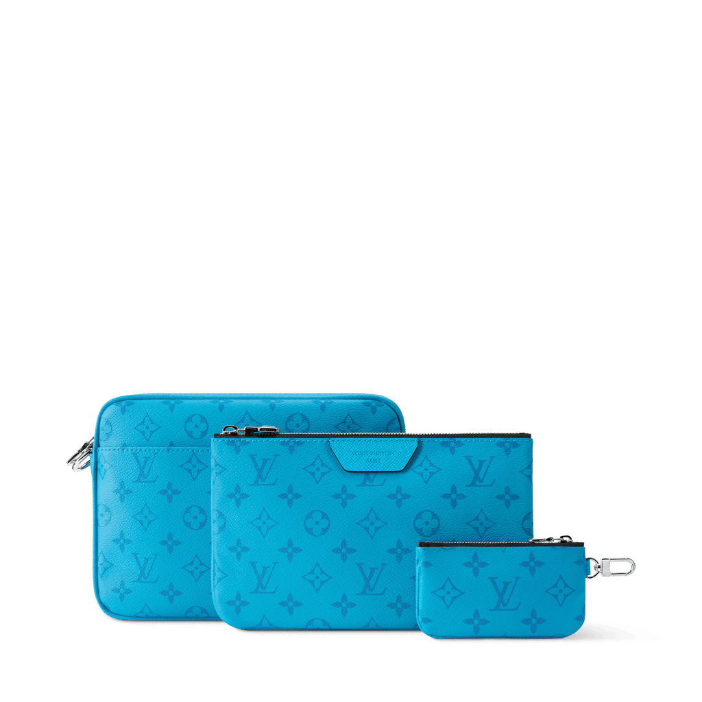 Men's Trio Messenger Bag Monogram Taigarama