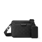 Men's Trio Messenger Bag Black