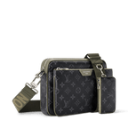 Men's Trio Messenger Bag Khaki
