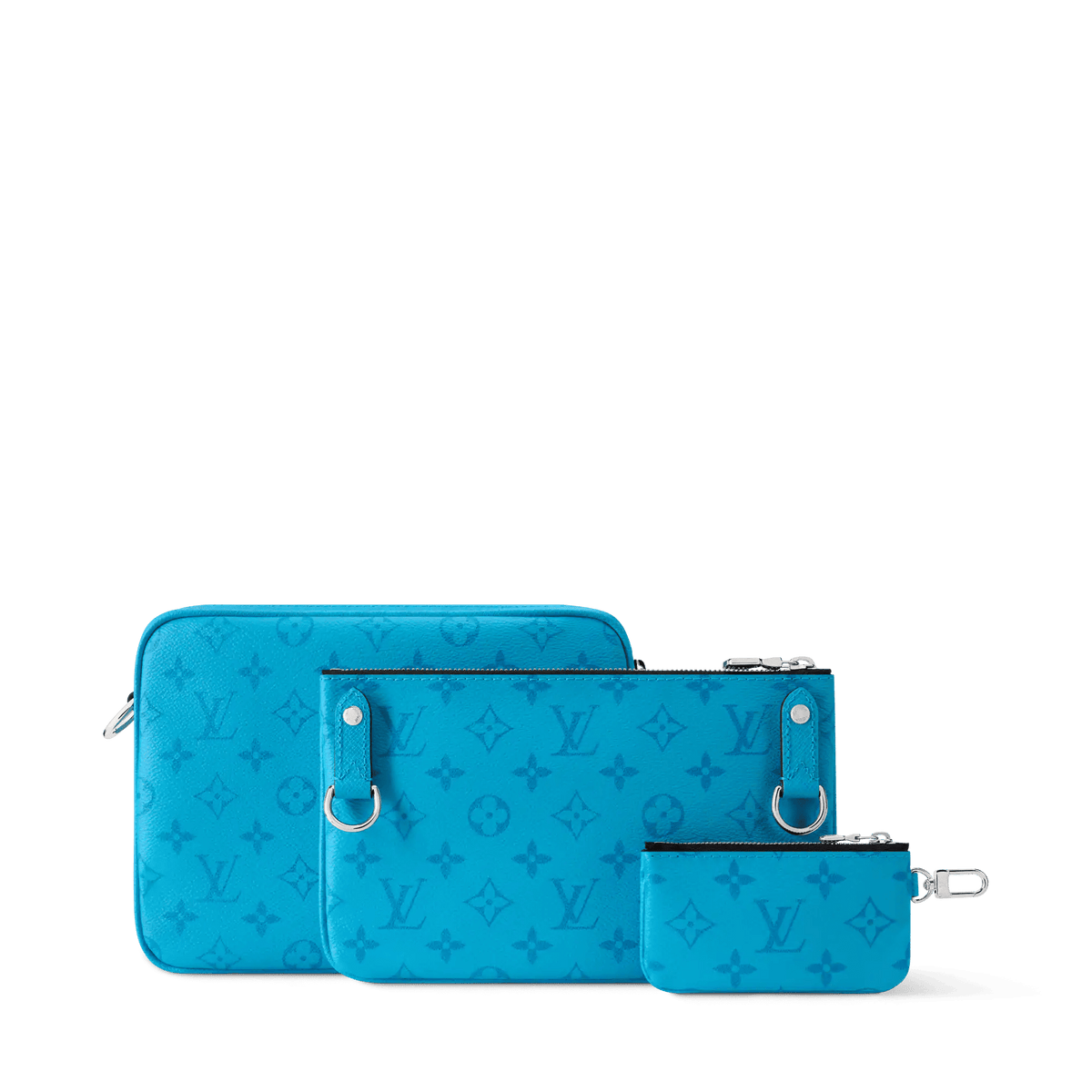 Men's Trio Messenger Bag Monogram Taigarama