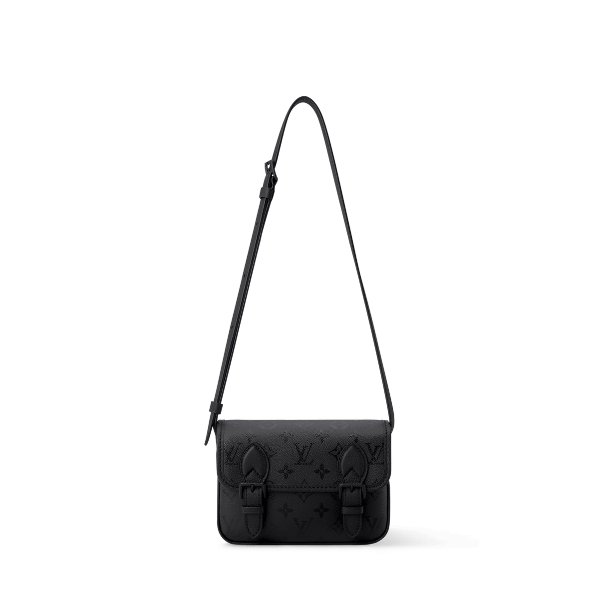 Men's Satchel Wearable Wallet Monogram Midnight
