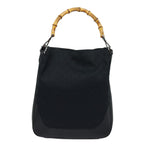 Diana Bamboo Shoulder Bag GG Canvas Medium