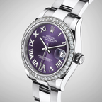 Datejust 31, Oystersteel, 18kt White Gold and diamonds, Ref# 278384RBR-0029