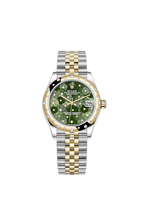 Datejust 31mm, Oystersteel and 18k Yellow Gold with Diamonds, Ref# 278343rbr-0032