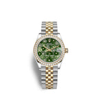 Datejust 31mm, Oystersteel and 18k Yellow Gold with Diamonds, Ref# 278383rbr-0032