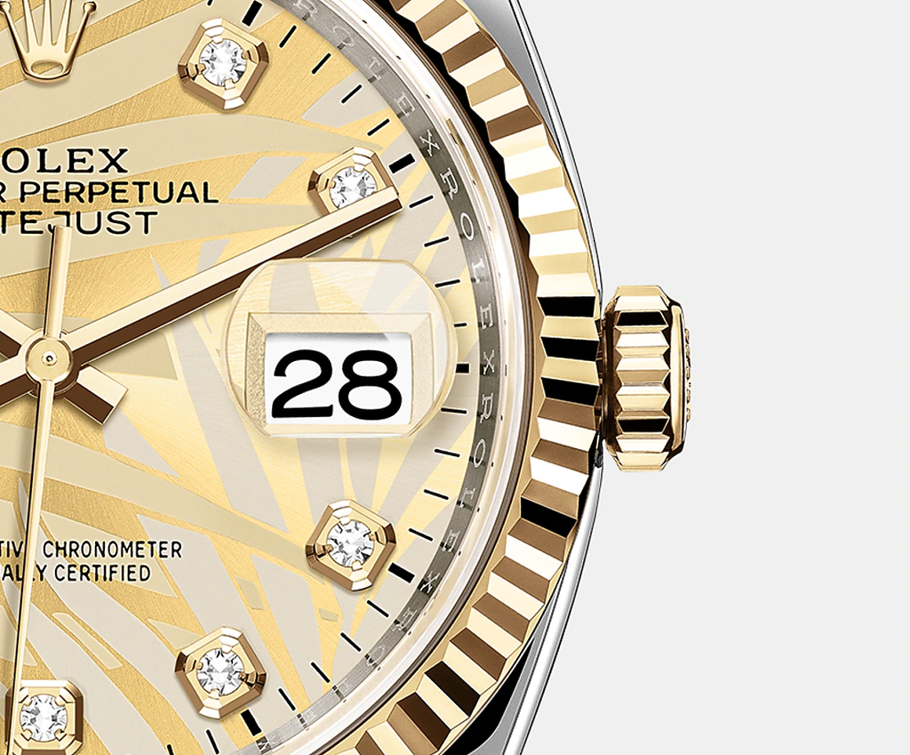 Datejust 36mm, Oystersteel and 18k Yellow Gold, Ref# 126233-0043