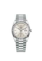 Day-Date, 36mm, Platinum, Ref# 128236-0001