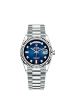Day-Date, 36mm, Platinum, Ref# 128236-0005
