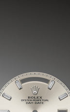 Day-Date 40 White gold Ref# 228349RBR-0001