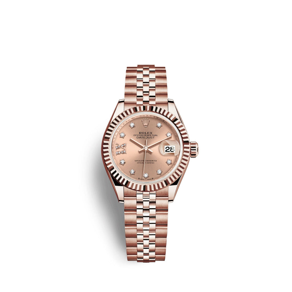 Lady-Datejust 28, 18k Everose Gold, Ref# 279175-0030