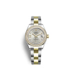 Lady-Datejust 28, Oystersteel and 18k Yellow Gold, Ref# 279383RBR-0004
