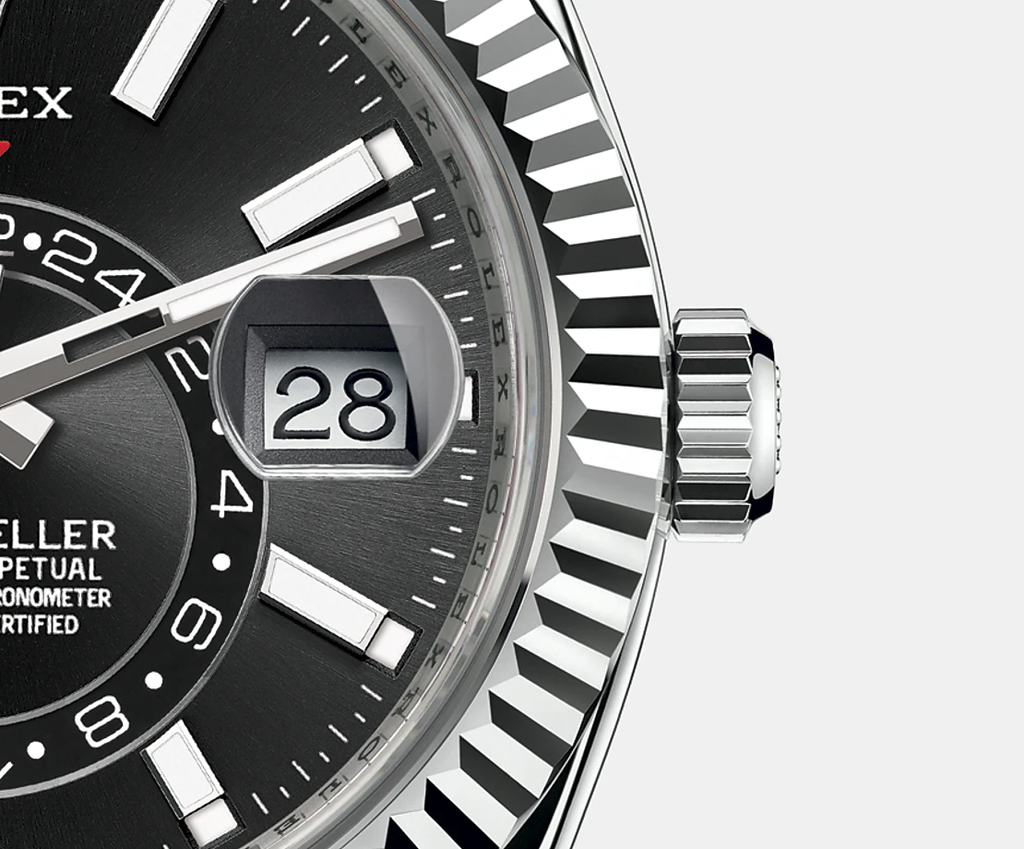 Sky-Dweller 42mm, Oystersteel and 18k White Gold, Ref# 326934-0006