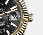 Sky-Dweller 42mm, Oystersteel and 18k Yellow Gold, Ref# 326933-0005