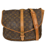 Saumur Handbag Monogram Canvas 35