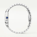 Santos de CT Medium Blue Dial Automatic Bracelet/Strap Watch