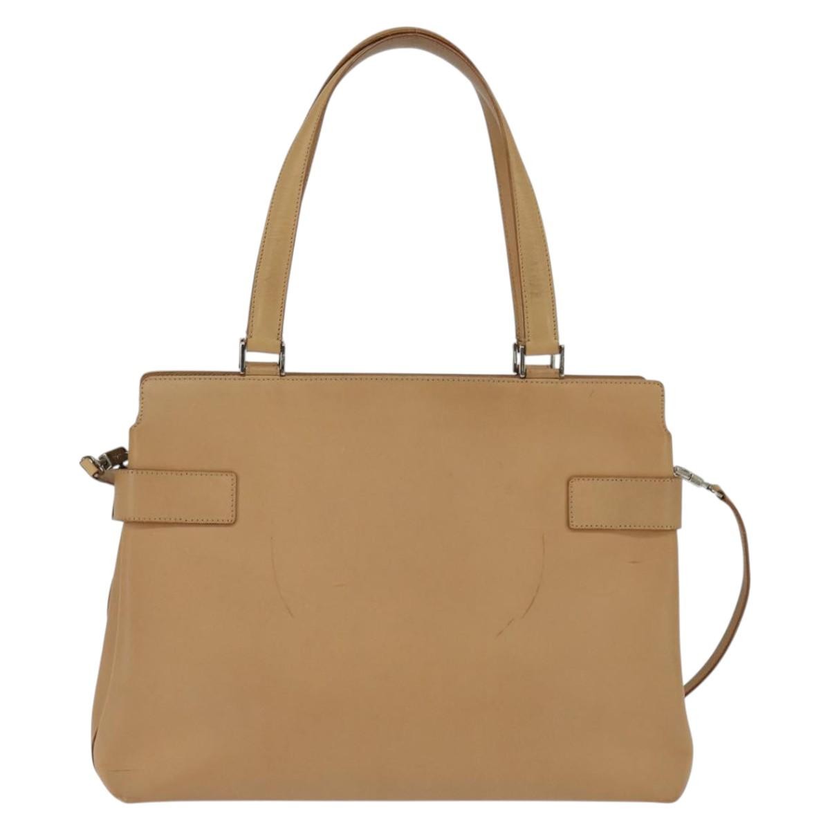 Convertible Nencia Top Handle Bag Leather Large