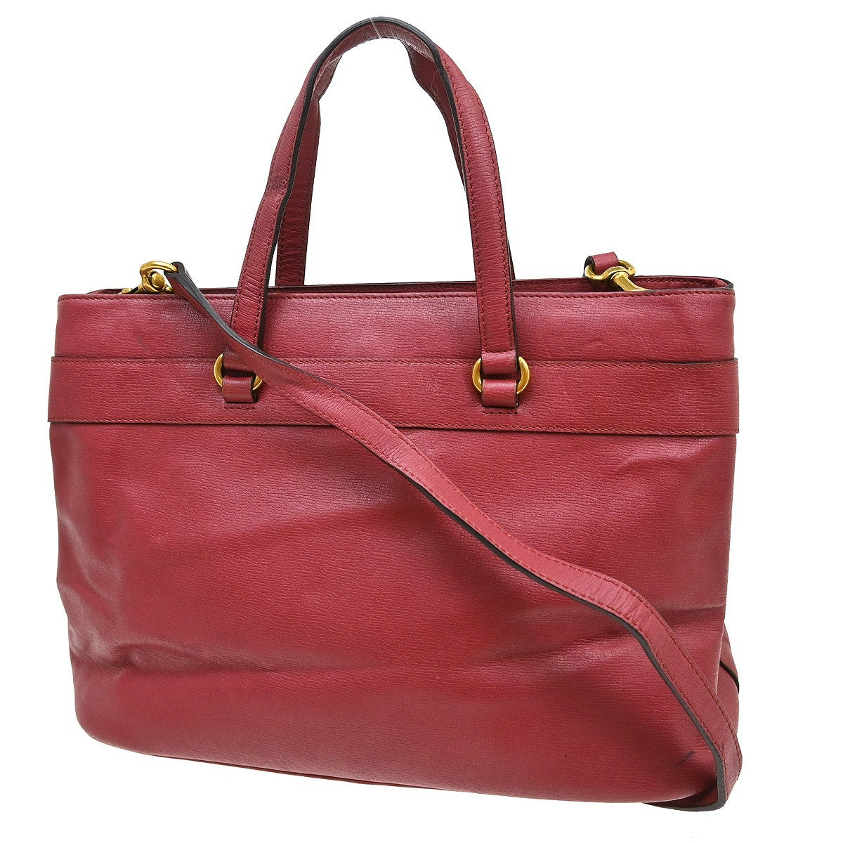 Bright Bit Convertible Tote Leather Medium