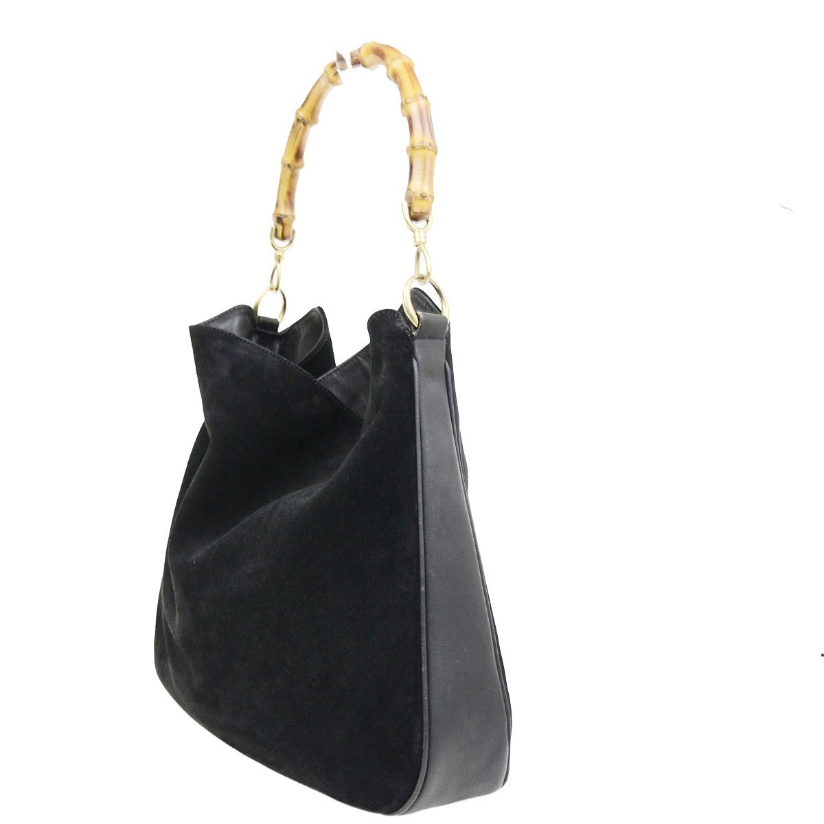 Diana Bamboo Shoulder Bag GG Canvas Medium